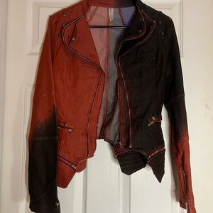 Harley Quinn Inspired Denim Jacket